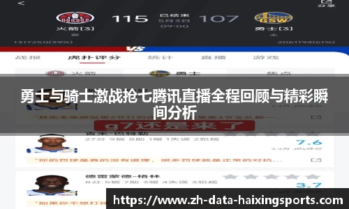 勇士与骑士激战抢七腾讯直播全程回顾与精彩瞬间分析